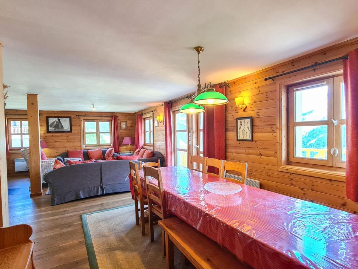 Chalet Spacieux A Flaine Avec Sauna, Cheminee Et Balcon - 6 Chambres, Proche Des Pistes - Fr-1-425-4 Zewnętrze zdjęcie